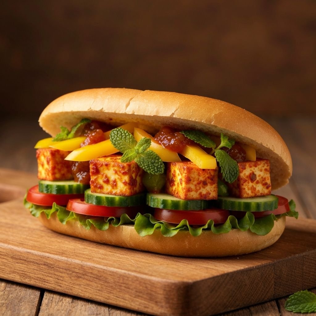 Paneer Chatpata Sandwich